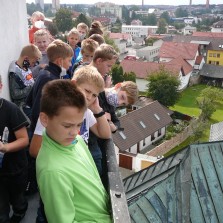 Mládeži se na věži líbí. Foto: Kamila Dvořáková