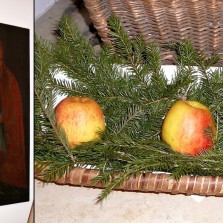 Tři koule nebo jablka – atributy sv. Mikuláše. Foto: Kamila Dvořáková