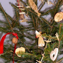Tradiční výzdoba stromečku. Foto: Kamila Dvořáková