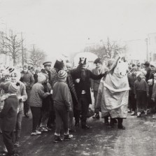 Masopust ve Městě Žďáře (únor 1969). Foto: Archiv RM