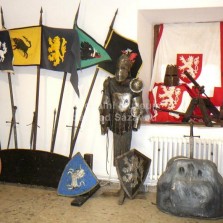 Výstava - místnost věnovaná středověku a historii Flambergu. Foto: Kamila Dvořáková