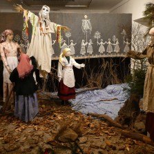 Vynášení "Smrtoholky" na Smrtnou neděli. Foto: Kamila Dvořáková