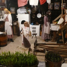 Okénko se zvyky na Květnou neděli, Sazometnou středu a Zelený čtvrtek. Foto: Kamila Dvořáková