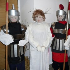 Kristus vedený dvěma Římany. Foto: Kamila Dvořáková