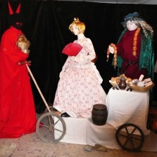 Ďábel veze na voze Pýchu a Obžerství. Foto: Kamila Dvořáková