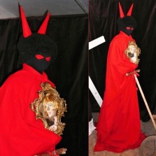 Ďábel děsí hříšníky. Foto: Kamila Dvořáková