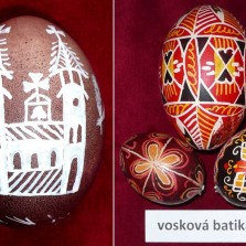 Malování barvami a vosková batika. Foto: Kamila Dvořáková