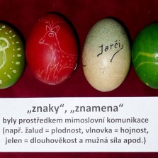 Zdobená velikonoční vajíčka k našim předkům mluvila. Foto: Kamila Dvořáková