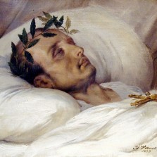 Napoleon na smrtelné posteli (Horace Vernet, 1826, Wikipedie)