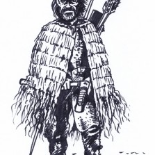 Vzácnou bronzovou sekyrku měl u sebe i slavný Ötzi (ilustrace: Kamila Dvořáková)