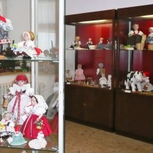 Samostatné krojované panenky i dioramata. Foto: Kamila Dvořáková