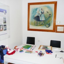 Kreativní koutek pro děti. Foto: Kamila Dvořáková