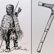 Ötzi a jeho sekyrka s bronzovým ostřím (Kamila Dvořáková)