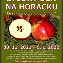 Plakát - Štědrý den na Horácku (Kamila Dvořáková)