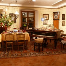 Měšťanský salón na Štědrý večer. Foto: Kamila Dvořáková