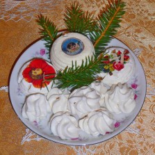 Sněhové pečivo s obrázky ze žďárského Amylonu. Foto: Kamila Dvořáková