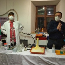 Chemici se loučí s nadšeným obecenstvem. Foto: Kamila Dvořáková