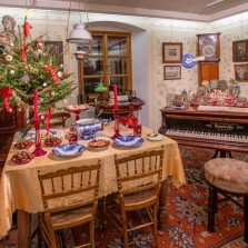 Vánoční salón v Moučkově domě. Foto: Milan Šustr