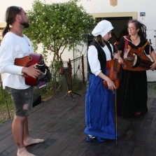Ukázka historické hudby v podání uskupení Stella Betula. Foto: Kamila Dvořáková