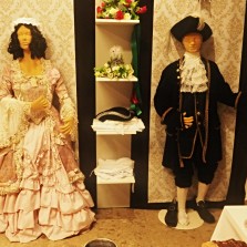 Ženich a nevěsta v době barokní. Foto: Kamila Dvořáková