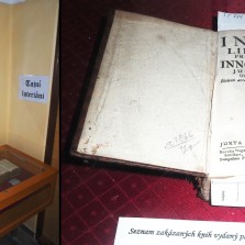 Tajní luteráni a seznam zakázaných protestantských knih vydaný papežem Inocencem XI. Foto: Kamila Dvořáková