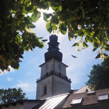 Věž kostela sv. Prokopa se těší na rok 2023. Foto: Jarmila Krejčová
