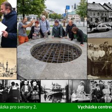 Temat. vych. pro seniory 2. - Vycházka centrem města Žďáru. Foto: Milan Šustr, Kamila Dvořáková, Archiv RM