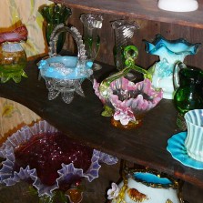 I skleněné předměty mohly potěšit měšťanku. Foto: Kamila Dvořáková