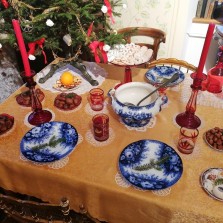 Štědrovečerní tabule. Foto: Kamila Dvořáková