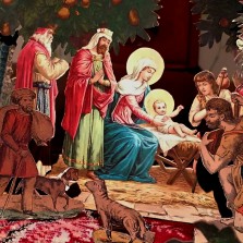 Detail betléma. Foto: Kamila Dvořáková