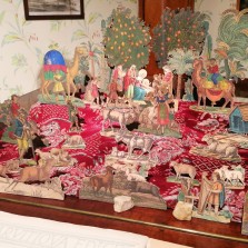 Historický betlém z 19. století. Foto: Kamila Dvořáková