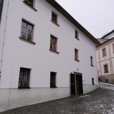 Moučkův dům v zimě. Foto: Kamila Dvořáková