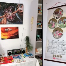 Dobové kalendáře a další předměty. Foto: Kamila Dvořáková
