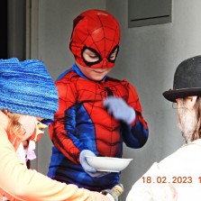 Spiderman v akci. Foto: Antonín Zeman