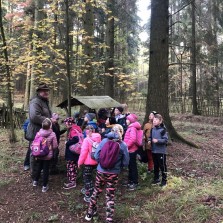 Mládeži se v lese líbí. Foto: Archiv 2. ZŠ, S. Kántorová