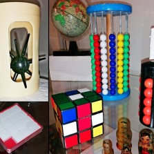 Rubikova kostka a další hlavolamy. Foto: Kamila Dvořáková