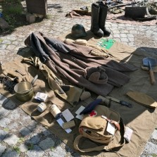 Výstroj a další vybavení sovětského vojáka. Foto: Kamila Dvořáková