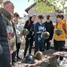 Která armáda nosila tyto helmy? Foto: Kamila Dvořáková