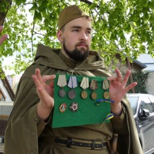 Ukázka vyznamenání. Foto: Kamila Dvořáková