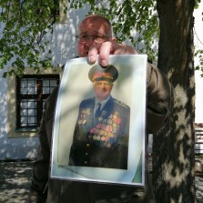 První osvoboditel, který do Žďáru přijel až ráno 10. května 1945. Foto: Kamila Dvořáková