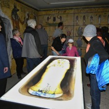 Co vše se nachází na stěnách Tutanchamonovy hrobky? Foto: Kamila Dvořáková