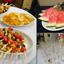 Malé občerstvení. Foto: Kamila Dvořáková