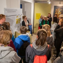 Jedno ze tří zastavení v budově tvrze se věnuje faraonu Tutanchamonovi a objevu jeho hrobky. Foto: Milan Šustr