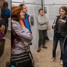 Vyprávění o významu Rosettské desky. Foto: Milan Šustr