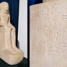 Odlitek busty generála Majy zodpovědného za pohřeb faraona Tutanchamona. Foto: Kamila Dvořáková