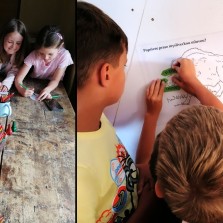 Program pro děti a úkoly pro návštěvníky. Foto: Kamila Dvořáková
