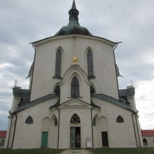 Poutní kostel sv. Jana Nepomuckého na Zelené hoře. Foto: Jiří Spurný