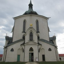 Poutní kostel sv. Jana Nepomuckého na Zelené hoře. Foto: Jiří Spurný