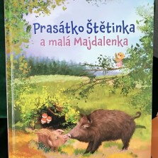 Knížku Prasátko Štětinka je možno na výstavě zakoupit. Foto: Kamila Dvořáková