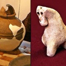 Nálezy z lokality Klafar ve Žďáře. Foto: Kamila Dvořáková, Zdeněk Málek